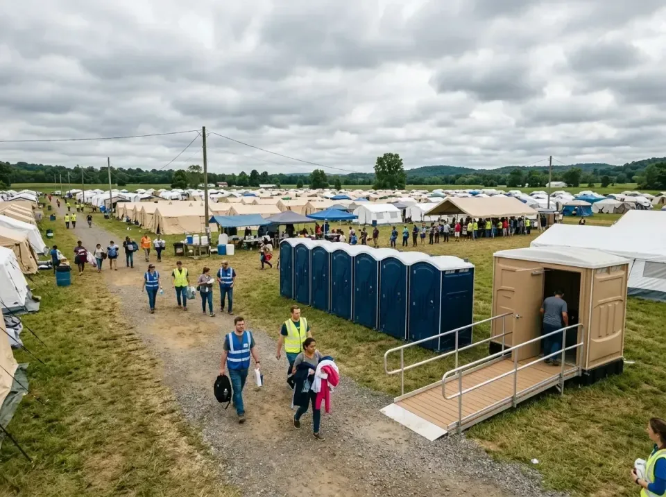 disaster-relief-camp-restrooms-010 — frequently asked questions, Dumpster & Portable Bathrooms Rental in Hampshire, IL